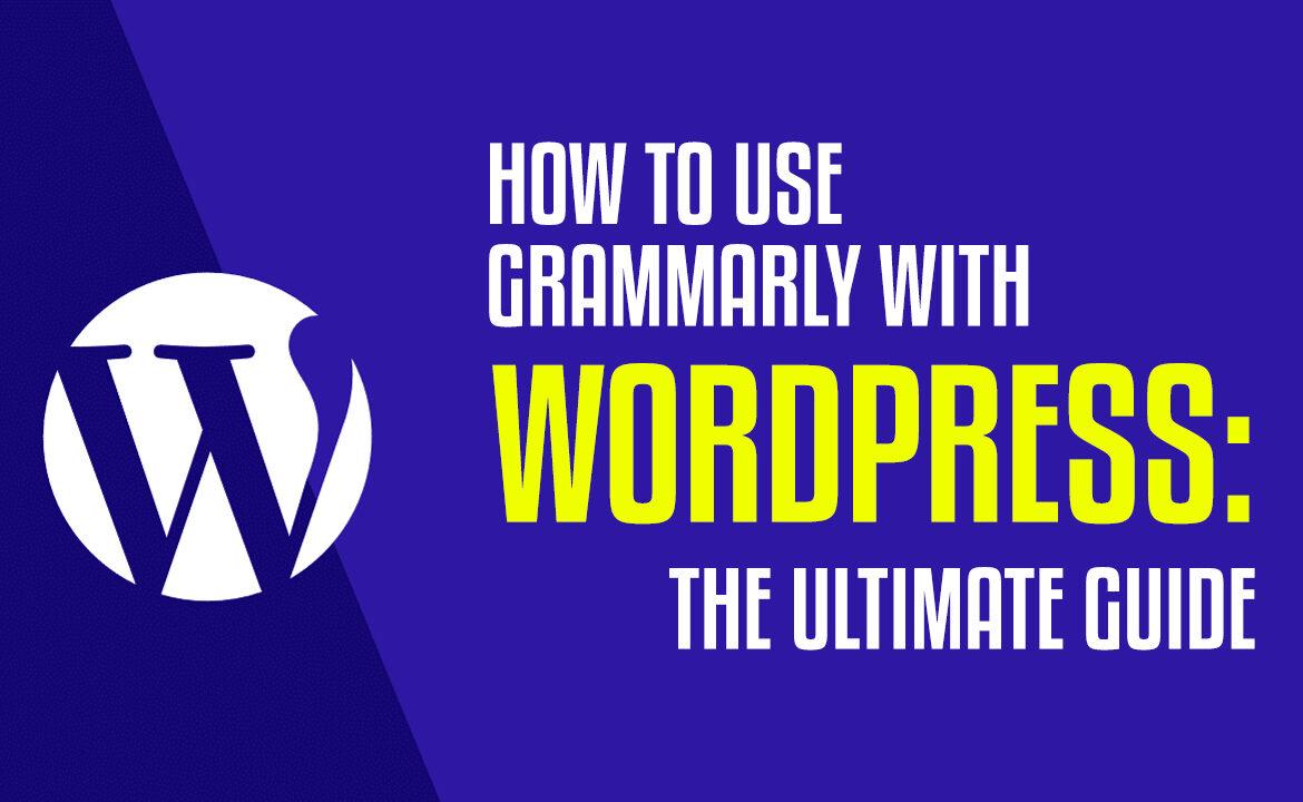 grammarly in wordpress