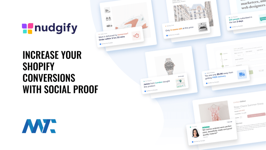 best shopify apps-nudgify