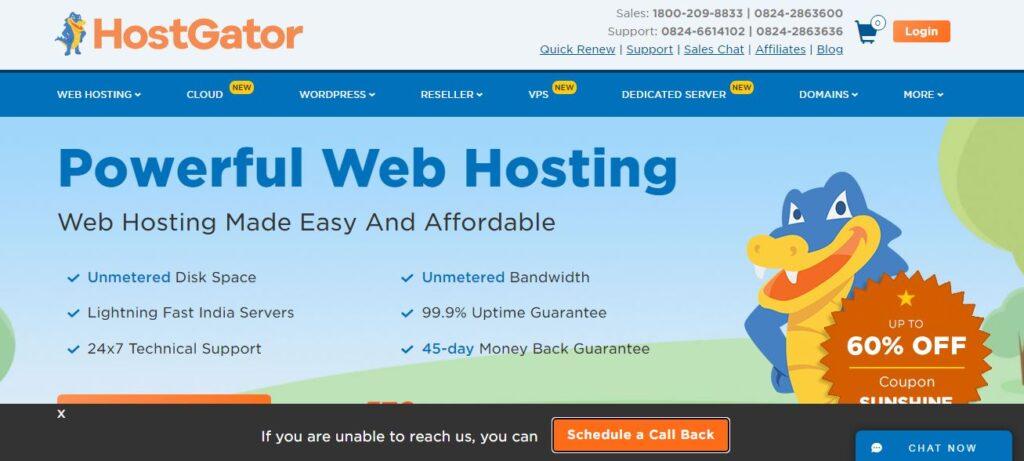 Webhosting for Affiliate Marketing