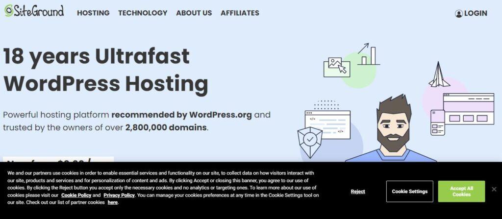 Webhosting for Affiliate Marketing